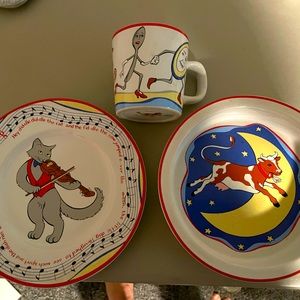 Baby Plate Bowl and Cup